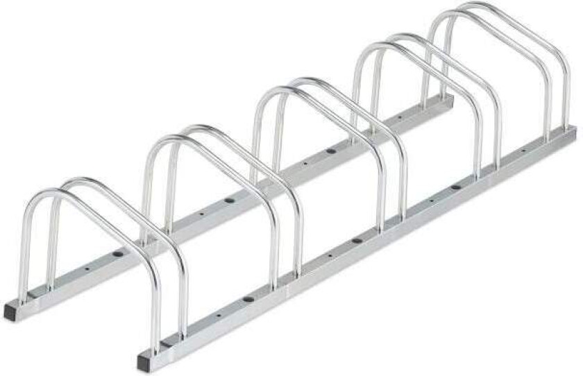 Sykkelstativ for 5 sykler