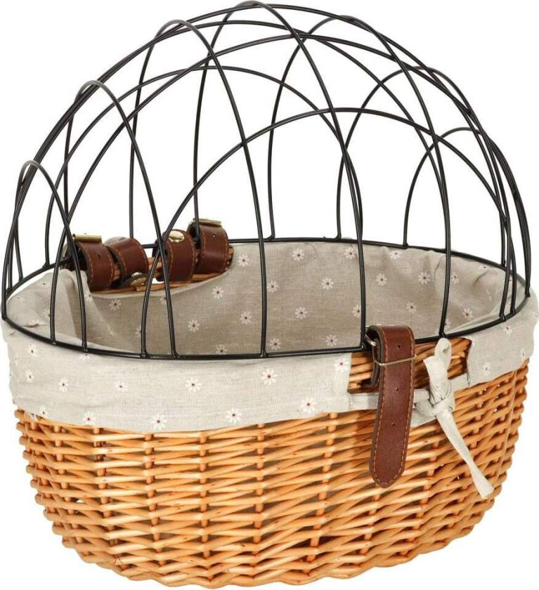 Bilde av Rotting sykkelkurv med metallramme