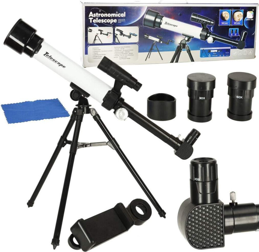Astronomisk teleskop pedagogisk teleskop for barn på stativ