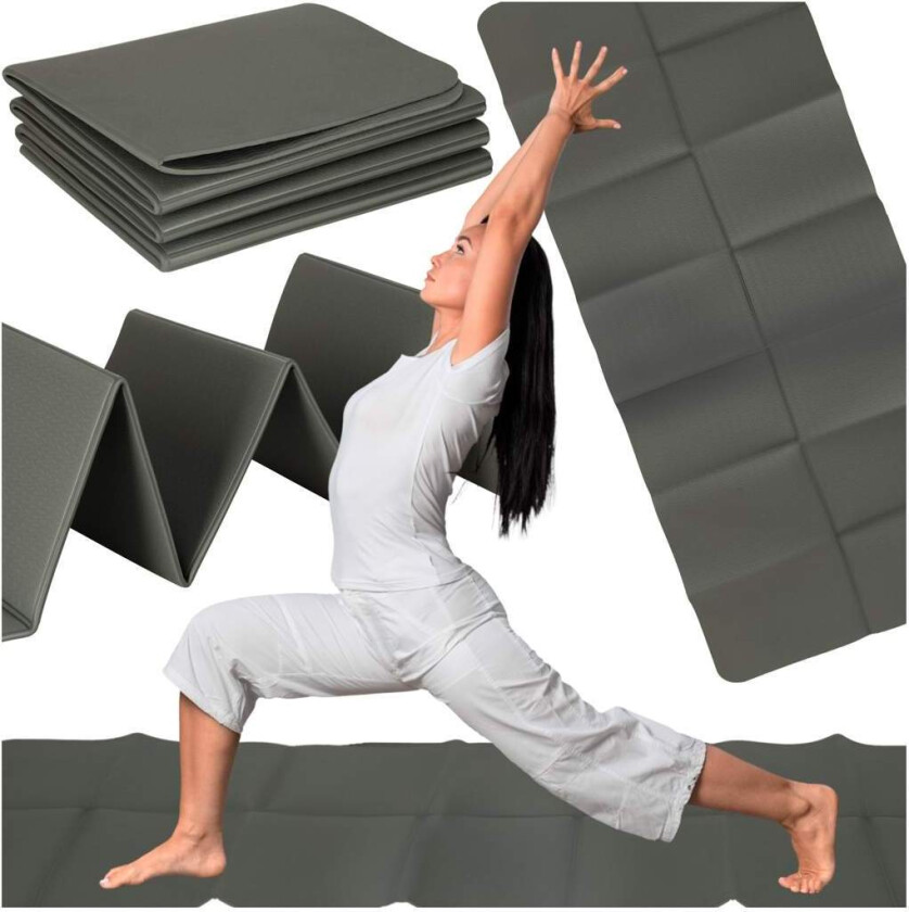 Bilde av Yoga treningsmatte sammenleggbar 183x61x0,4 cm