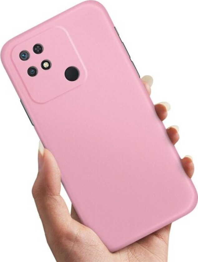 Xiaomi Redmi 10C - Deksel/Mobildeksel Lyserosa