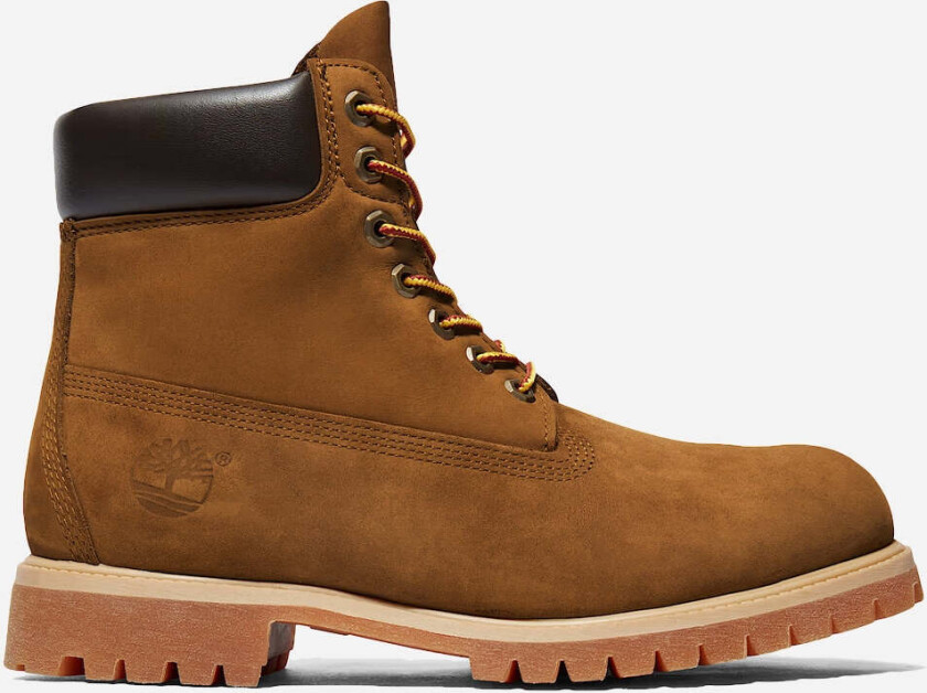 Premium 6 Inch Lace Up Waterproof Boot M - Dark Wheat Nubuck