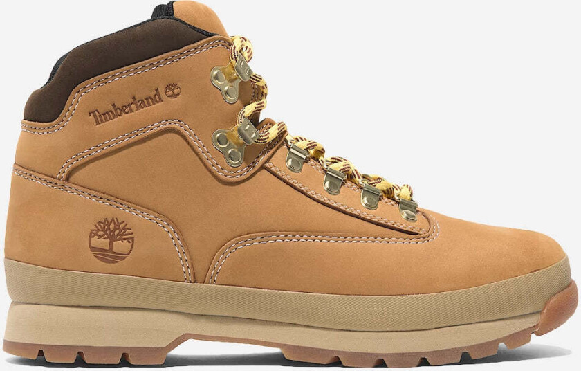 Euro Hiker Mid Lace Up Boot Wheat Nubuck M - Wheat Nubuck