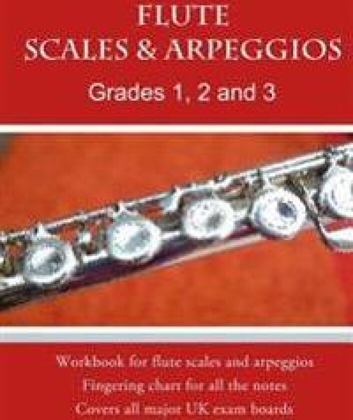 Flute Scales and Arpeggios Grades 1 - 3: Scales and Arpeggios Made Really Easy: Big Print and No Key-Signatures!