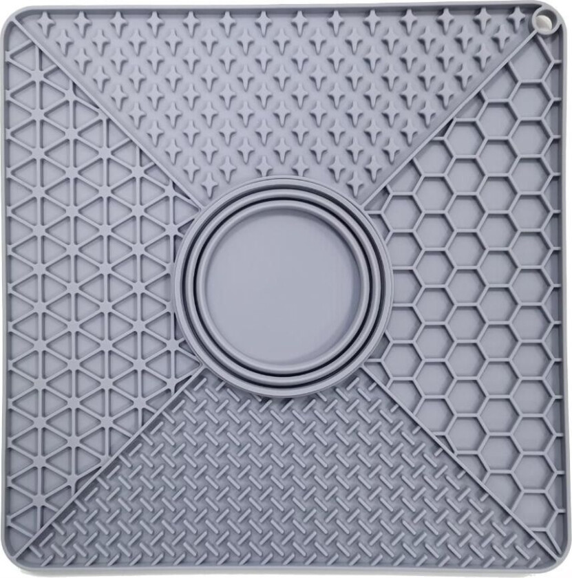 Lickmat XL - Grey - 32x32cm