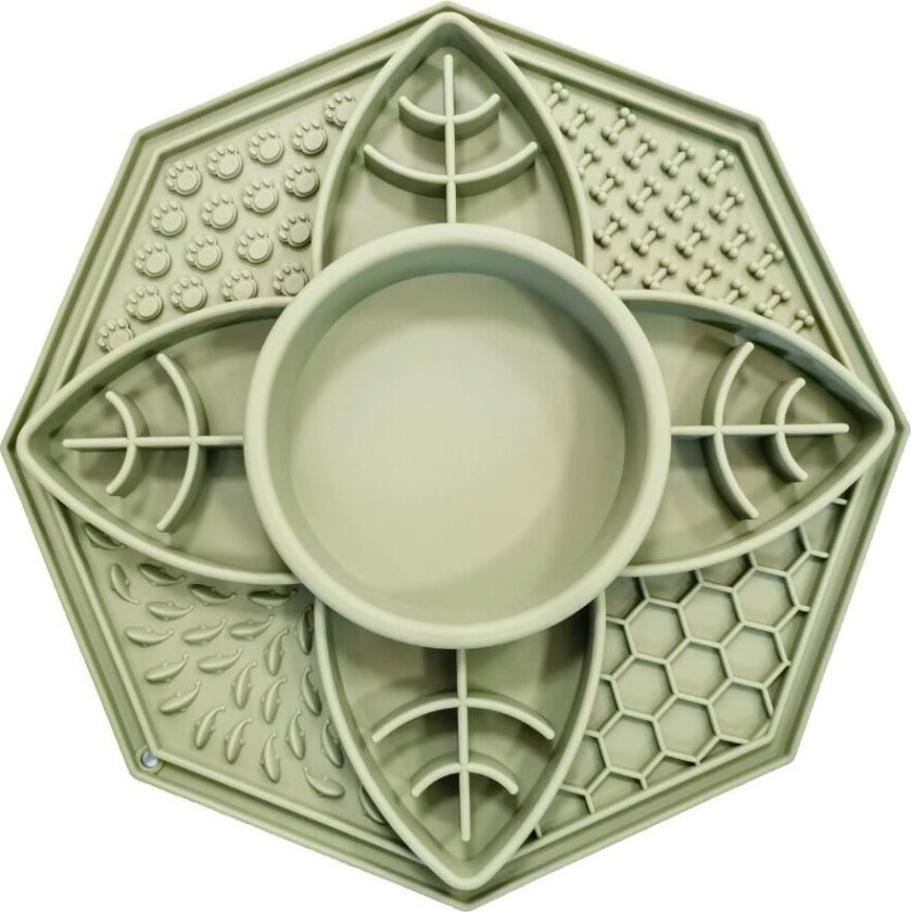 Lickmat 2in1 - Green - 28x26,5cm