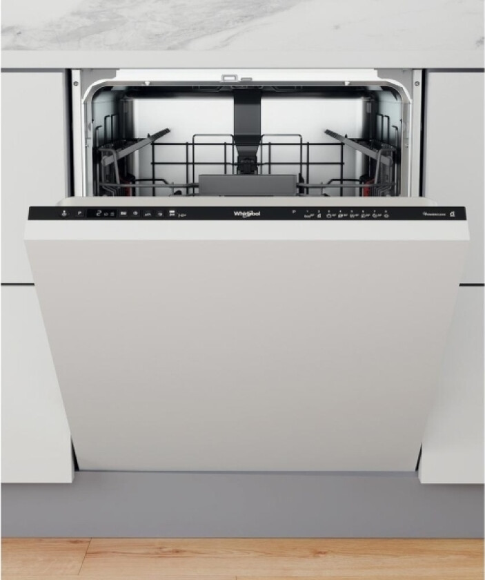 Whirlpool Wio 3C26 N P - Oppvaskmaskin - Sort