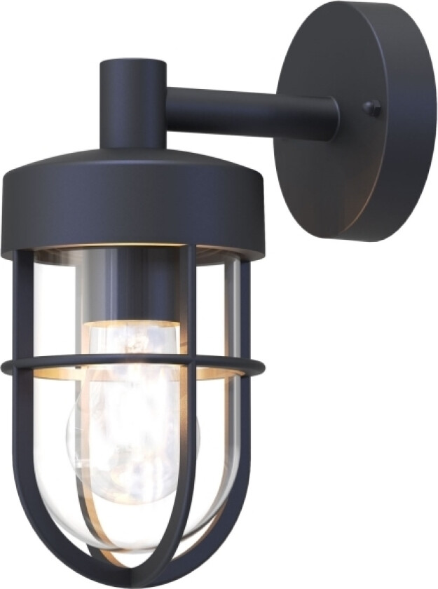 Jimmy Väggarmatur E27-Sockel Ip44 Antracit