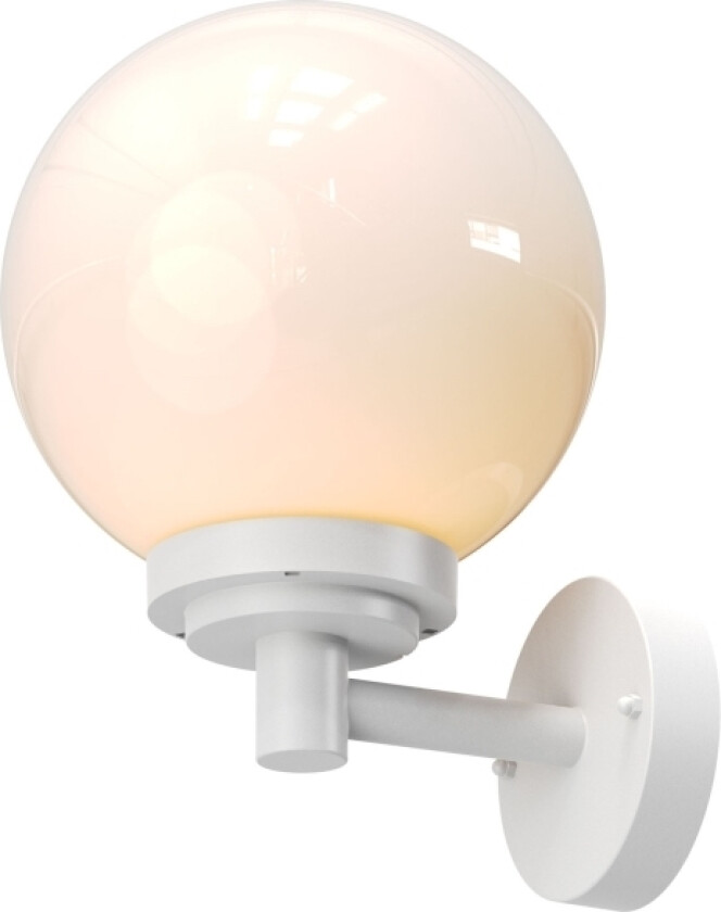 Doro Väggarmatur E27-Sockel Ip44 Vit