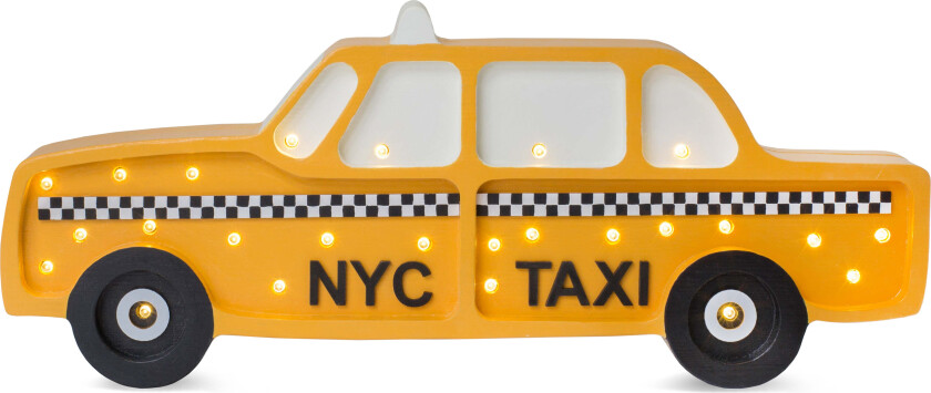 Lampe NYC Taxi Manhattan, Gul - Nattlamper - Tre