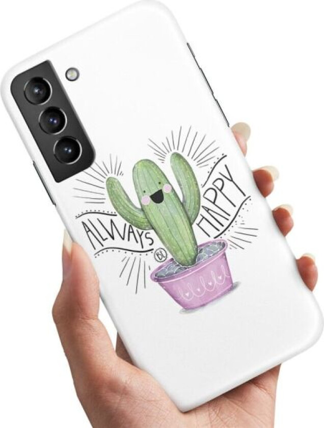 Samsung Galaxy S22 - Deksel/Mobildeksel Happy Cactus Multicolor