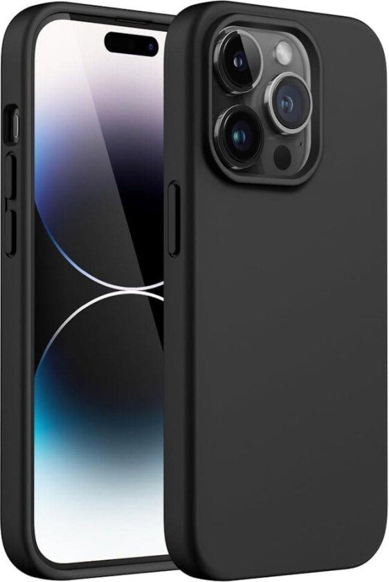 iPhone 14 Pro matt svart deksel