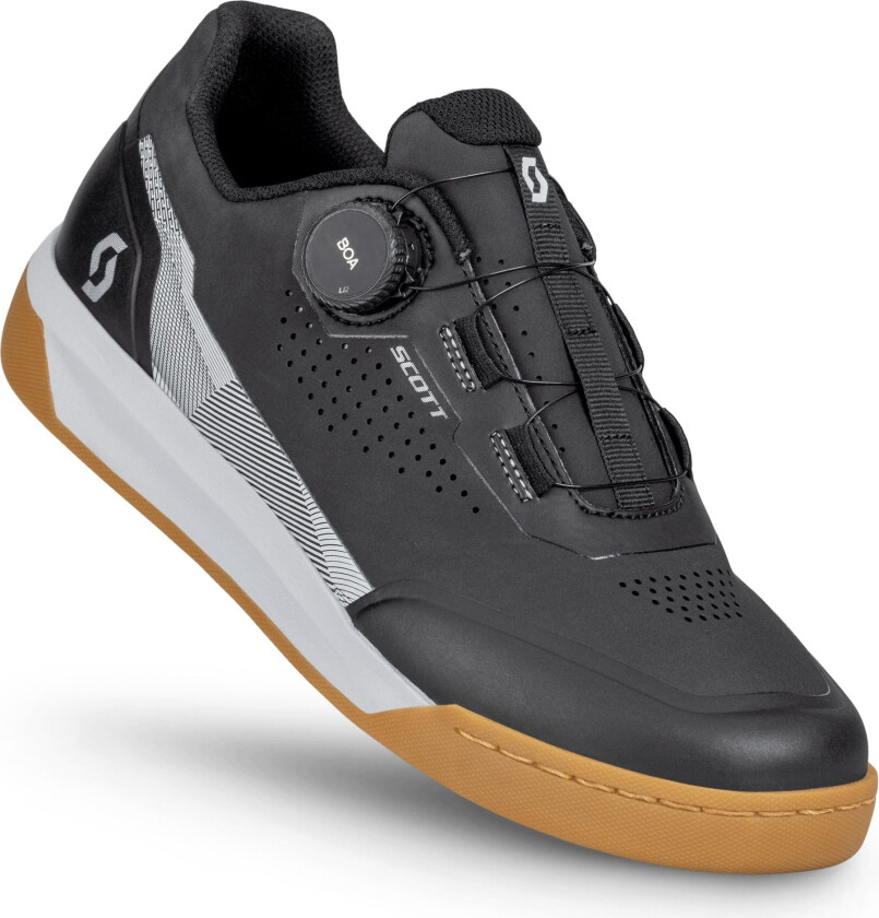 Volt Evo Flat MTB sykkelsko sort/hvit herre