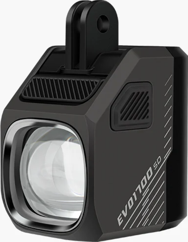 EVO 1700SD Shimano Di2 Sykkellykt Sort