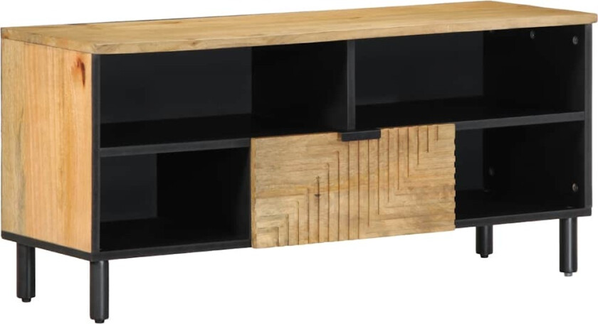 TV-benk brun 100x33x46 cm heltre mango