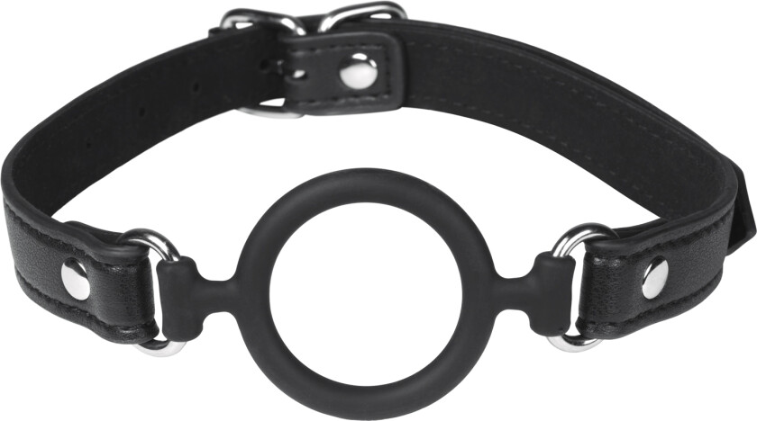 O-ring Gag i Silikon og Kunstlær