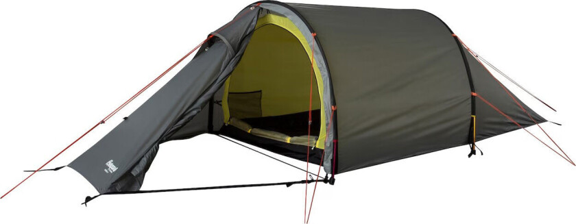 Bergans Of Norway Romsdal 2-Pers Telt Solid Light Grey / Bright Magm 2