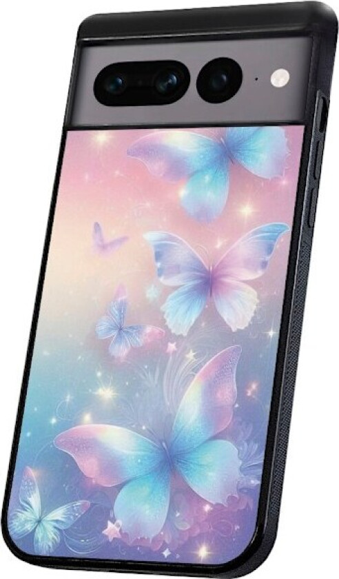 Google Pixel 9/9 Pro - Deksel/Mobildeksel Butterflies