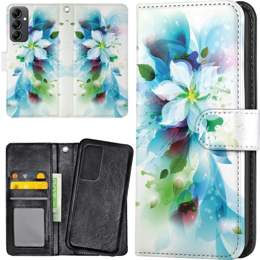Samsung Galaxy A54 - Lommebok Deksel Blomst