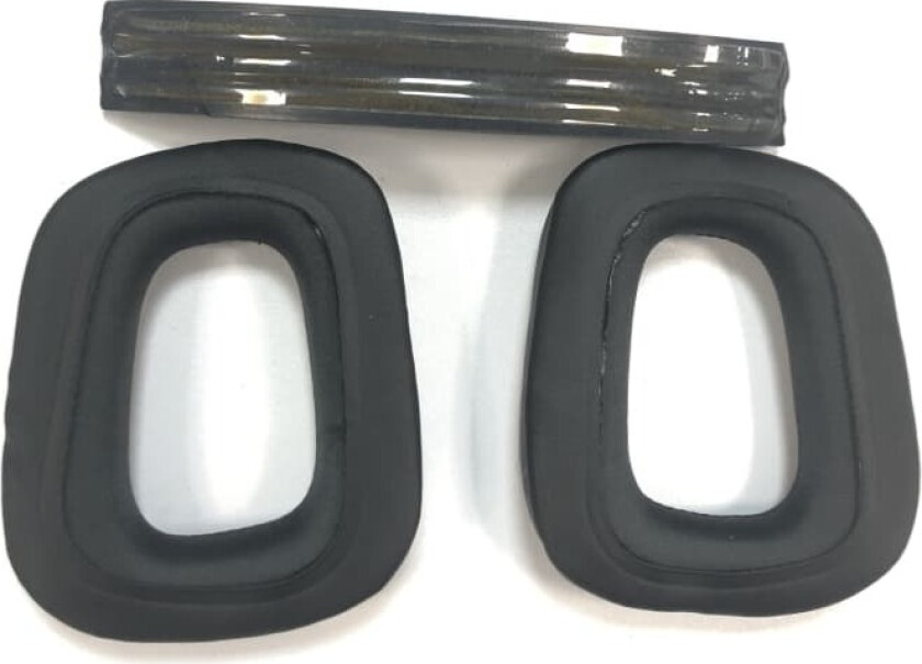 Erstatningsøreputer og hodebånd for Logitech G930 G430 G231-hodesett