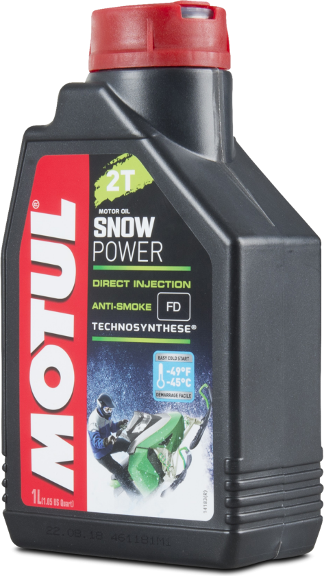 Olje Delsyntetisk 2T Snowpower 1L