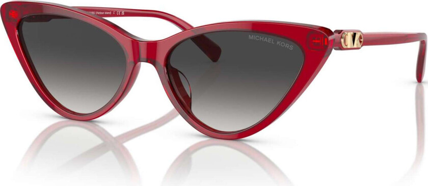 solbriller - Harbour Island fra - Rød - plast - cateye - large