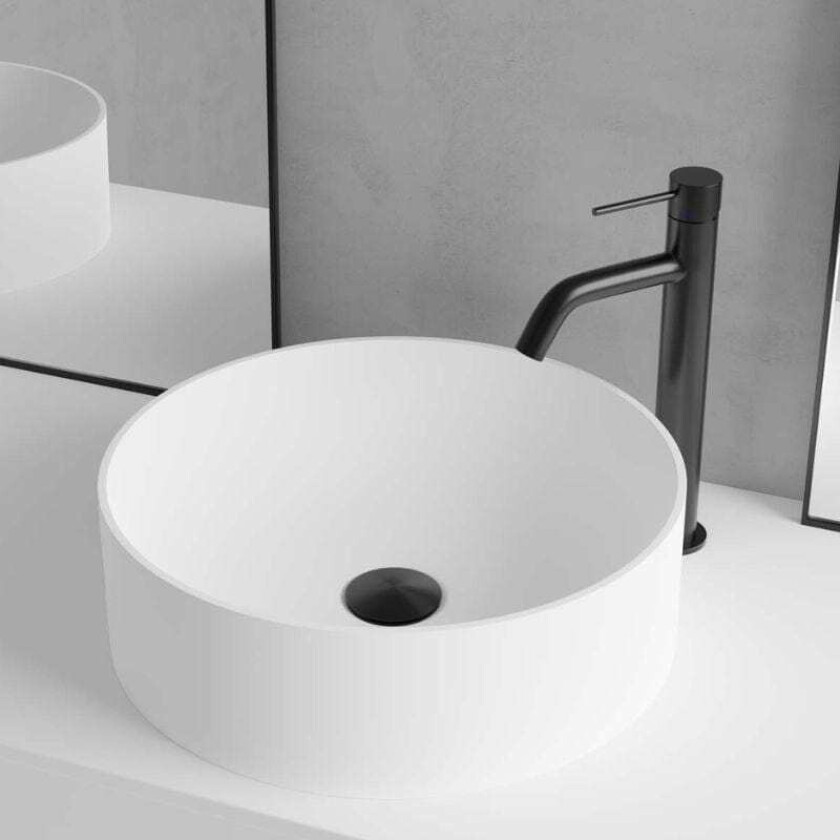 Bilde av Solid R2 Bolleservant Hvit Matt