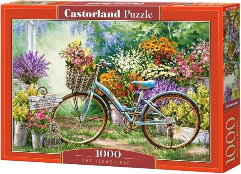 Castorland 1000 Stk Blomsterbytte - Gxp-620399