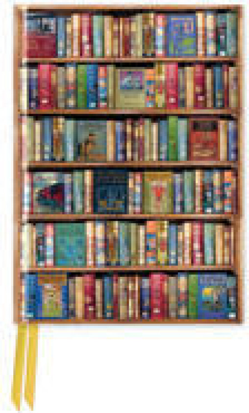 Bodleian Libraries: Hobbies and Pastimes Bookshelves (Foiled Pocket Journal)