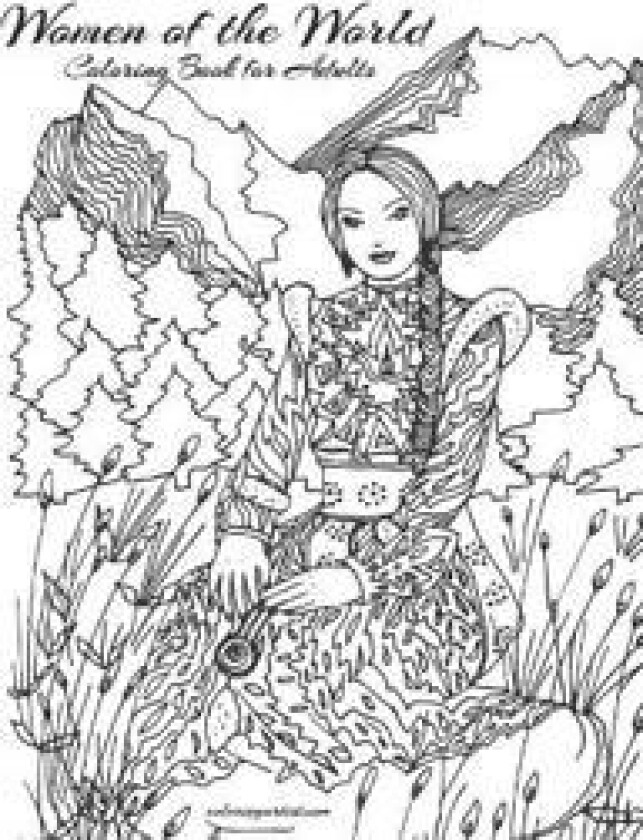 Women of the World Coloring Book for Adults