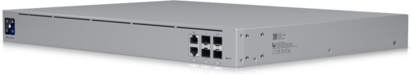 Ubiquiti Unifi Gateway Enterprise - Sikkerhetsapparat - 25Gbe, 10Gbe, 2.5Gbe - 1U - Rackmonterbar