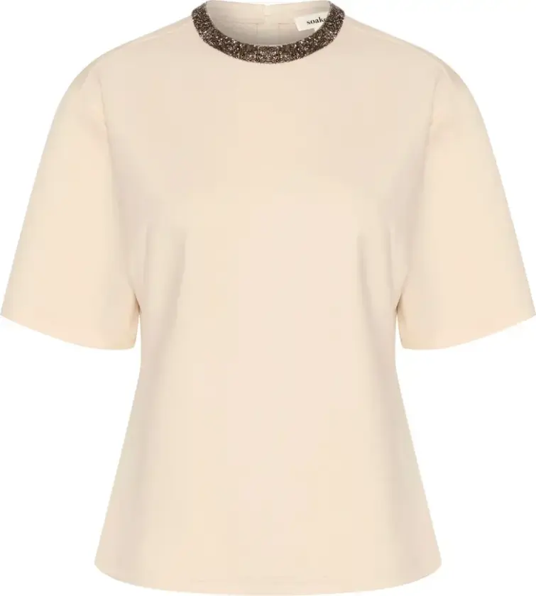 Dame, Topper, Beige, 2XL