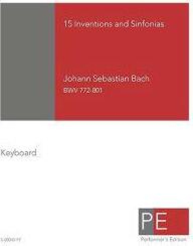 Bach: 15 Inventions And Sinfonias