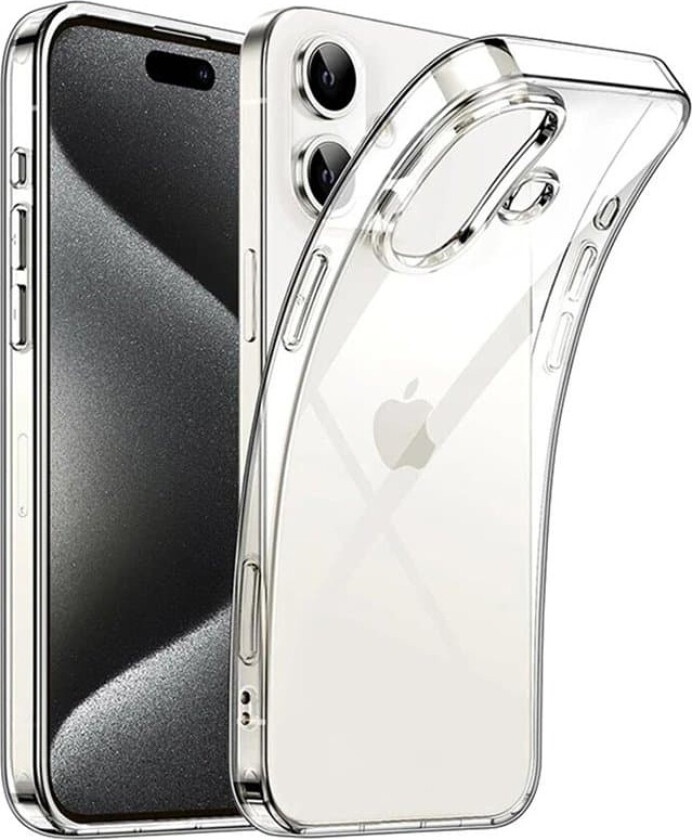 Silikondeksel gjenomsiktig Apple iPhone 16