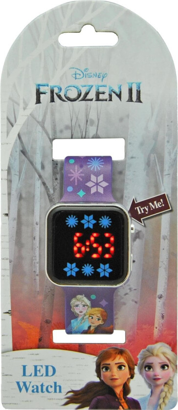 Barneklokke frozen digital armbåndsur klokke frosat elsa anna