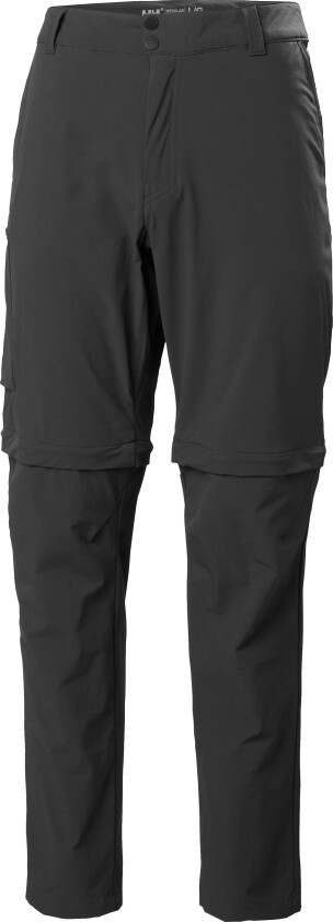 Herre Brono Softshell-bukse Med Avtagbare Ben Grå XL GråXL
