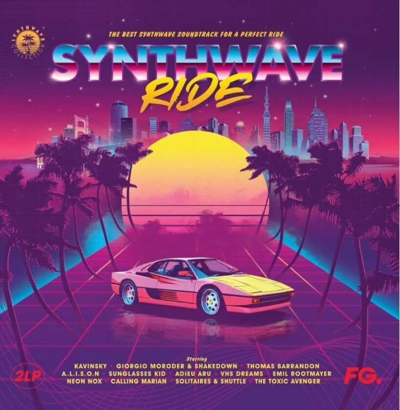 Diverse Electronica Synthwave Ride LP/Vinyl