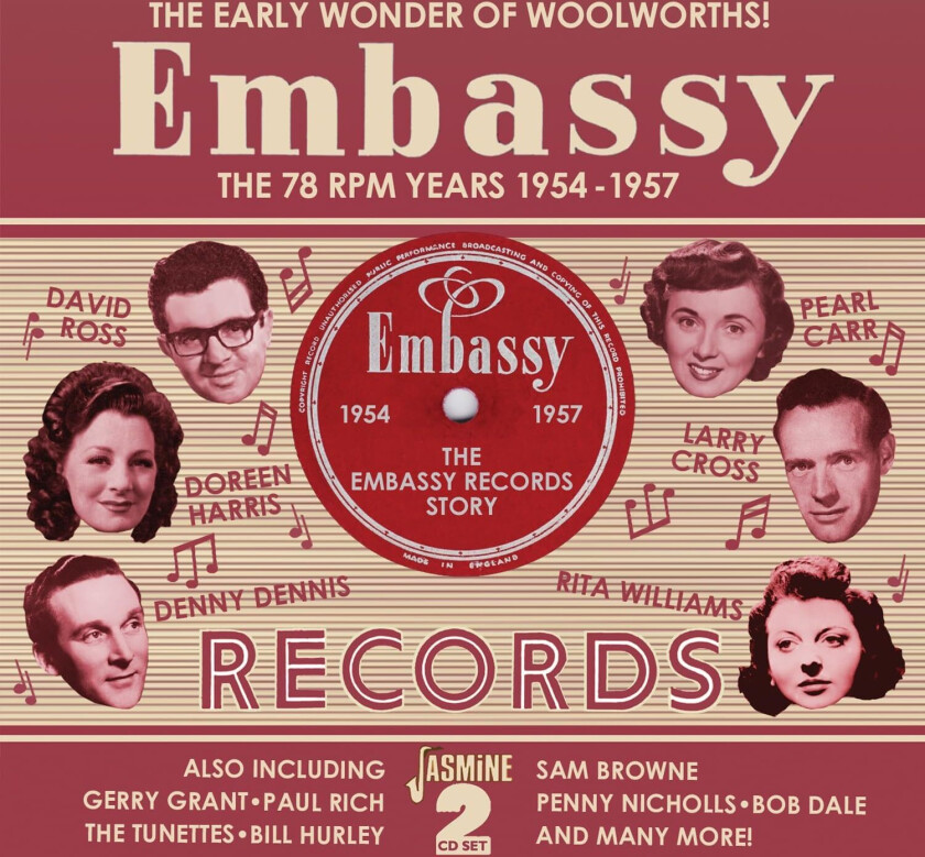 Diverse Artister Embassy Records The 78RPM Years 19541957 CD