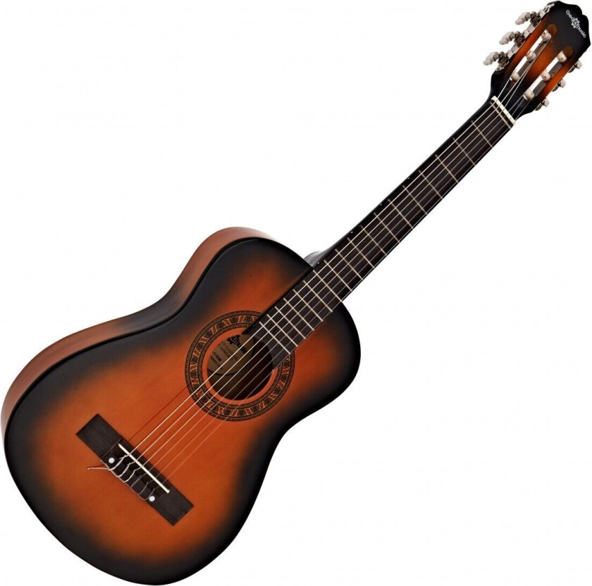 Gear4Music Junior 1/2 Classical Guitar Sunburst fra Gear4music