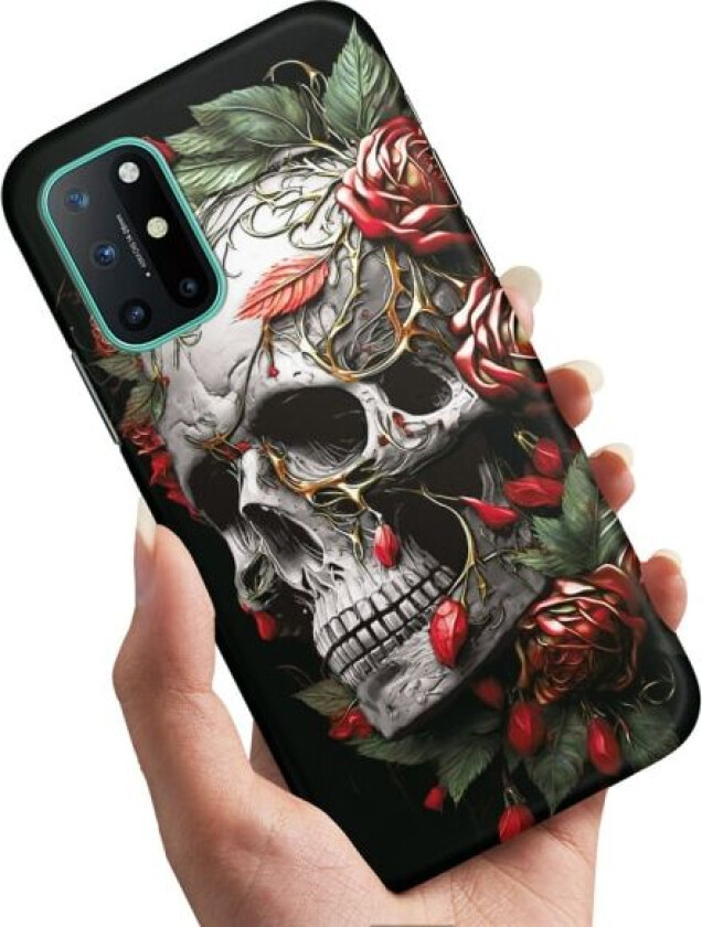 OnePlus 8T - Deksel/Mobildeksel Skull Roses
