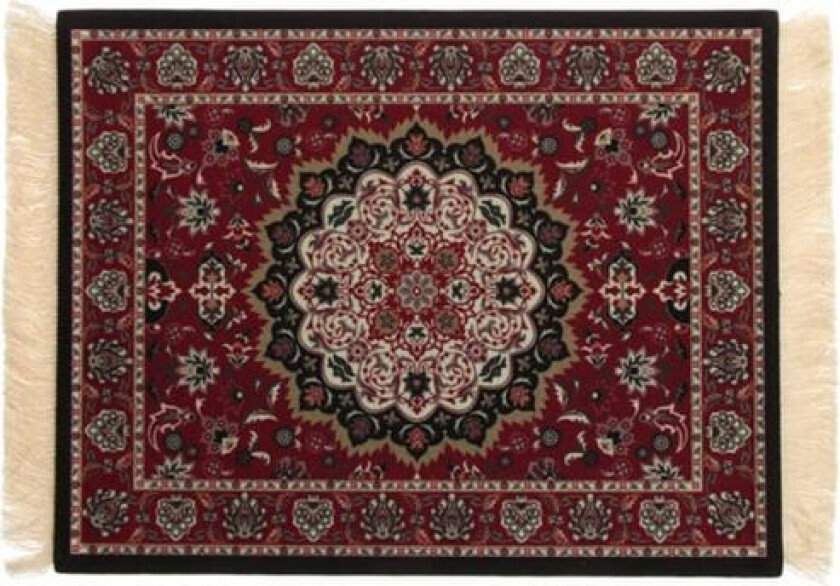 Teppe Musematte Orientalsk persisk teppe Musematte Datamusematte for borddekorasjon