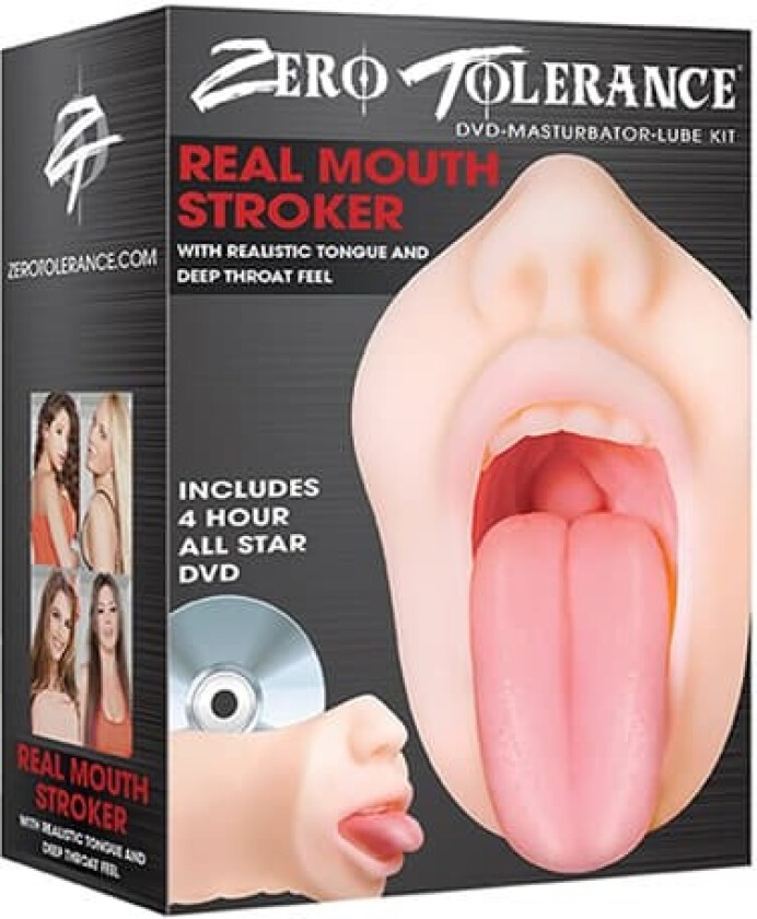 Real Mouth Stroker Oral masturbator