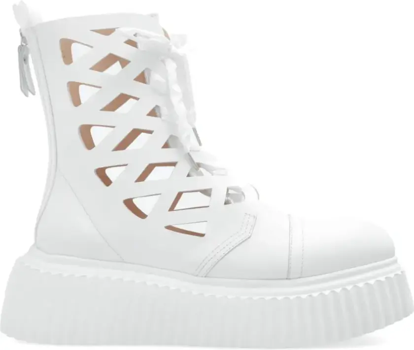 Dame, Sko, Hvit, 38 EU