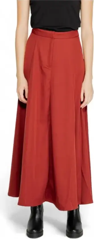 Dame, Skjørt, Rød, M