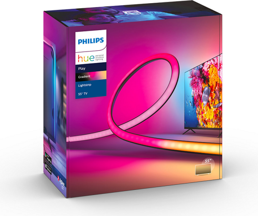 Hue White And Color Ambiance Play Gradient Lightstrip - 55" Tv