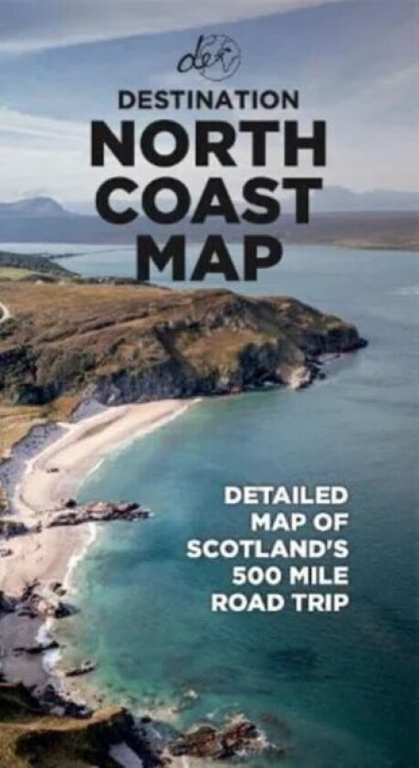 North Coast Road Trip Map av Destination Earth Guides