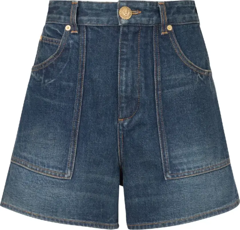 Dame, Shorts, Blå, M