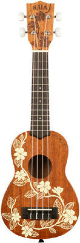 Gardenia Mahogany Soprano Ukulele Med bag