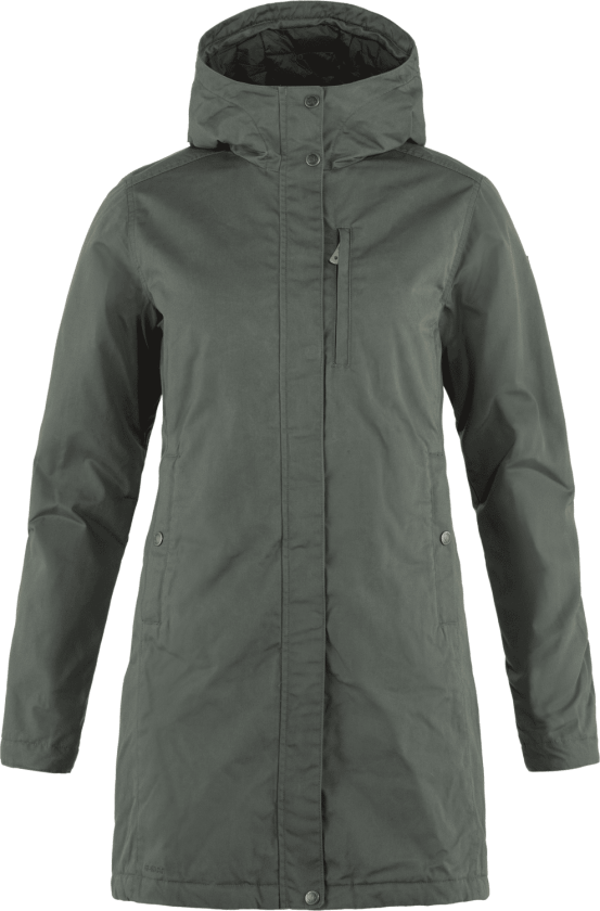 Women's Kiruna Padded Parka S, Basalt