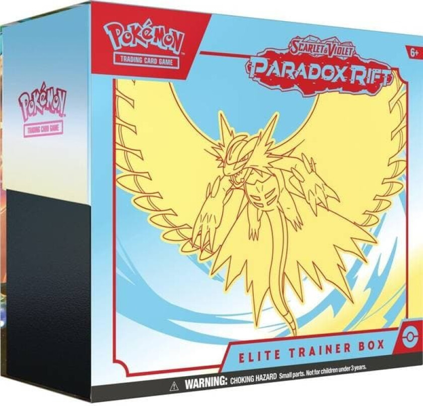 The Pokémon TCG - Scarlet & Violet 4 Paradox Rift Elite Trainer Box - Iron Valiant